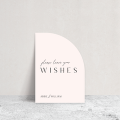 Abbie: Wedding Info Sign