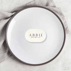 Abbie: Wedding Place Card