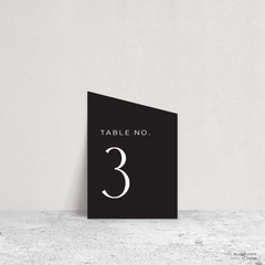 Abbie: Wedding Table Number