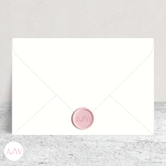 Abbie: Wedding Wax Seal Sticker