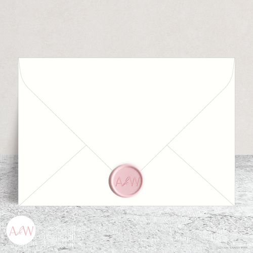 Abbie: Wedding Wax Seal Sticker