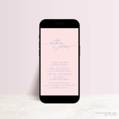 Arthur: Digital Wedding Invitation