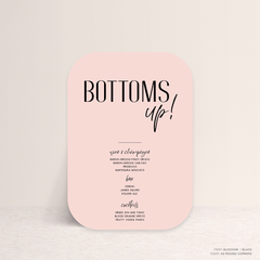 Be My Baby: Wedding Bar Sign