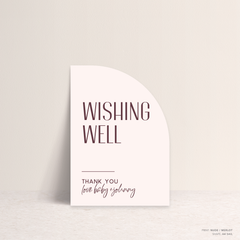 Be My Baby: Wedding Info Sign