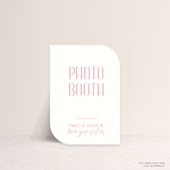 Be My Baby: Wedding Info Sign