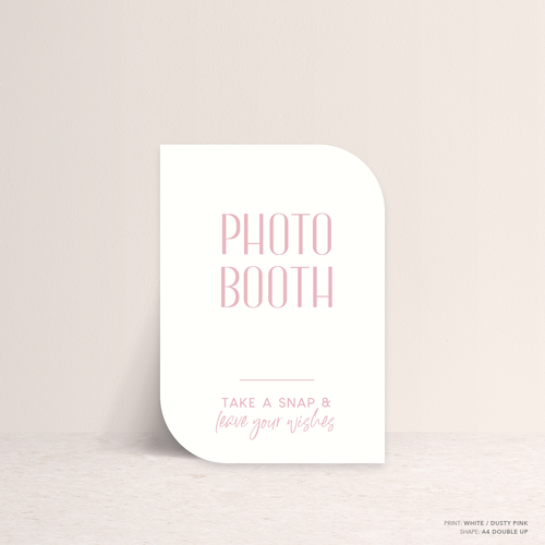 Be My Baby: Wedding Info Sign