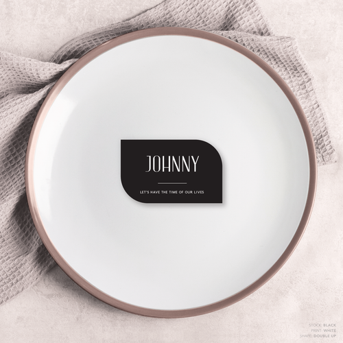 Be My Baby: Wedding Place Card