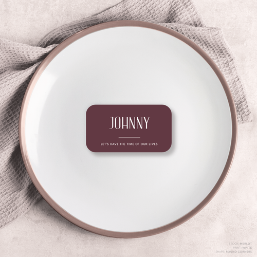 Be My Baby: Wedding Place Card