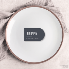 Be My Baby: Wedding Place Card