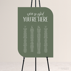 Be My Baby: Wedding Seating Chart