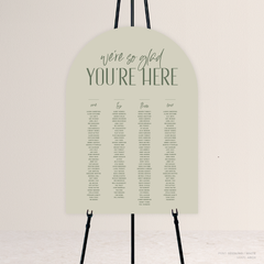 Be My Baby: Wedding Seating Chart