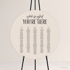 Be My Baby: Wedding Seating Chart
