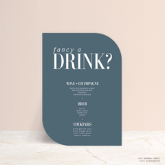 Claire: Wedding Bar Sign