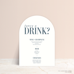 Claire: Wedding Bar Sign