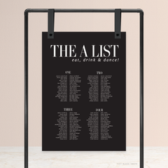 Claire: Wedding Seating Chart