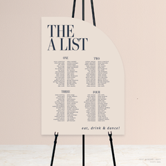 Claire: Wedding Seating Chart