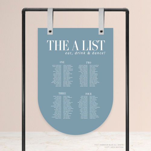 Claire: Wedding Seating Chart