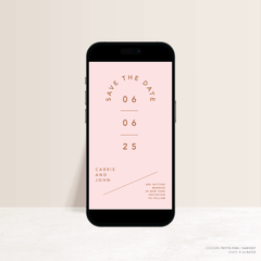 Cosmopolitan: Digital Wedding Save The Date