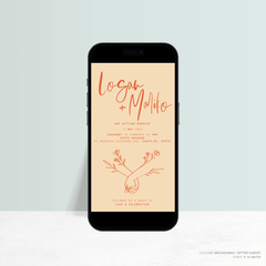 Daisuki: Digital Wedding Invitation