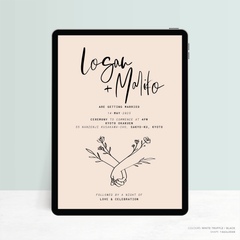 Daisuki: Digital Wedding Invitation