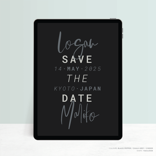 Daisuki: Digital Save The Date