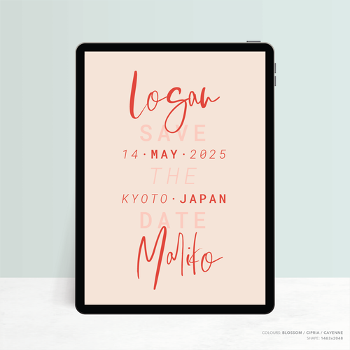 Daisuki: Digital Save The Date