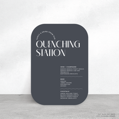 Edward: Wedding Bar Sign