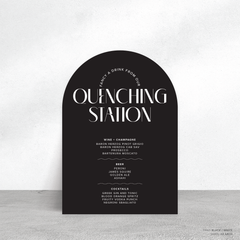 Edward: Wedding Bar Sign