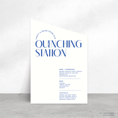 Edward: Wedding Bar Sign