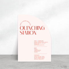 Edward: Wedding Bar Sign