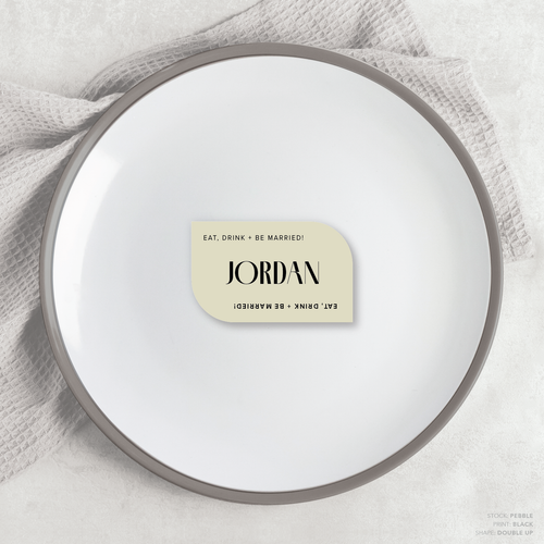 Edward: Wedding Place Card