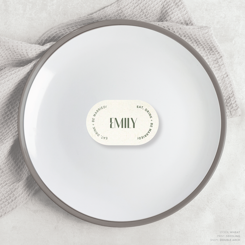 Edward: Wedding Place Card