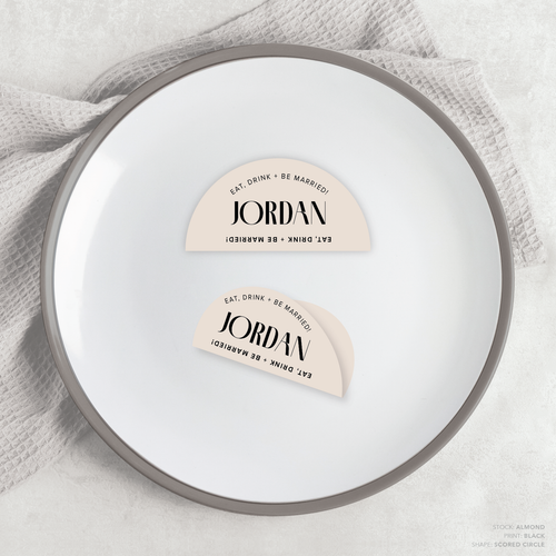 Edward: Wedding Place Card