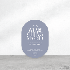 Edward: Wedding Save The Date Card