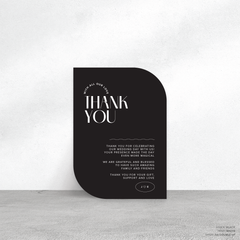 Edward: Wedding Thank You Card