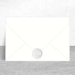 Edward: Wedding Wax Seal Sticker