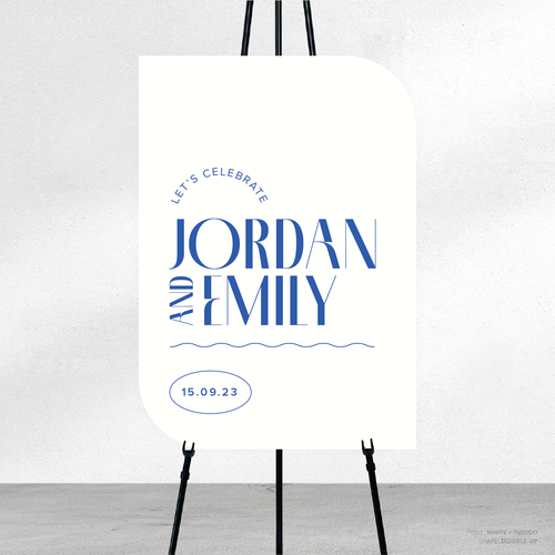 Edward: Wedding Welcome Sign