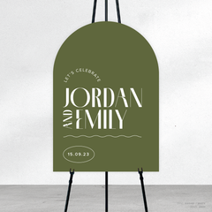 Edward: Wedding Welcome Sign