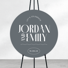 Edward: Wedding Welcome Sign