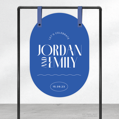 Edward: Wedding Welcome Sign