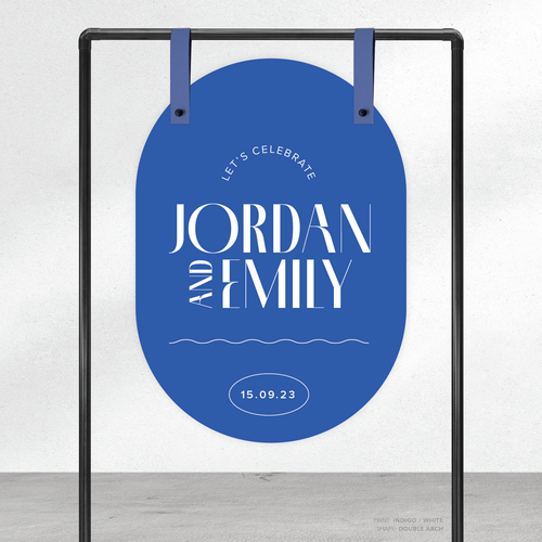 Edward: Wedding Welcome Sign