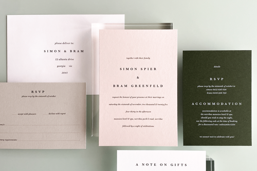 Ferris Wheel Wedding Invitation Collection