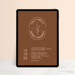 Galway Girl: Digital Wedding Invitation