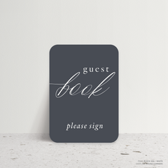 Golden Afternoon: Wedding Info Sign