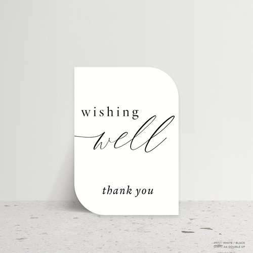 Golden Afternoon: Wedding Info Sign