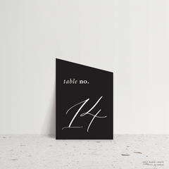 Golden Afternoon: Wedding Table Number