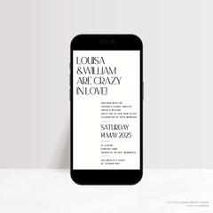 Me And You: Digital Wedding Invitation