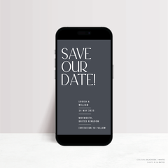 Me And You: Digital Wedding Save The Date