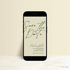 Seabrook: Digital Wedding Save The Date