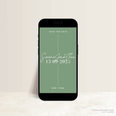 Serendipity: Digital Wedding Save The Date